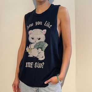 UNIF HOW YOU LIKE ME-OW tank